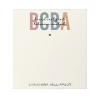 Custom BCBA Board Certified Behavior Analyst Gifts Notepad